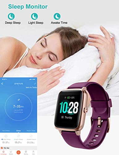 Dark Purple Willful Smart Watch Willful Smart Watch For Android