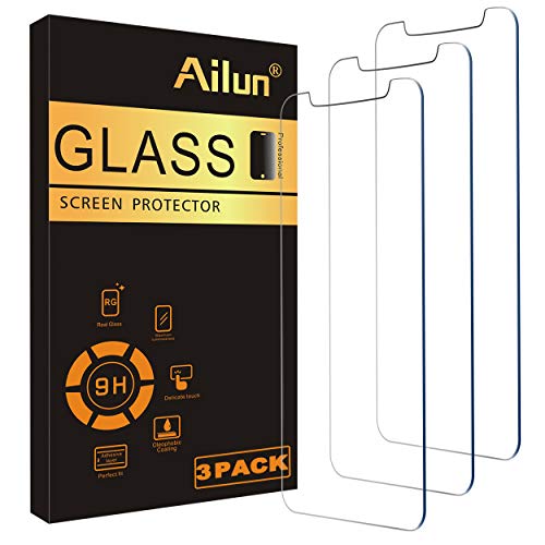 3 Pack Tempered Glass Screen Protector. Compatible for iPhone 11/iPhone XR.