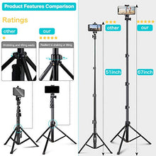 Phone Tripod Stand & Selfie Stick Tripod