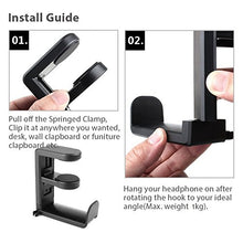 Headphone Hook Holder Hanger Mount